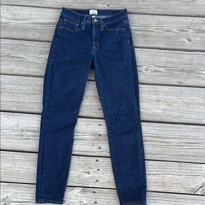 J. Crew Dark Blue Skinny Jeans
